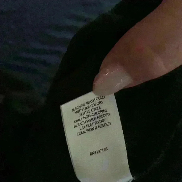 JoieBlack long sleeve Onsie Xs - Picture 6 of 6